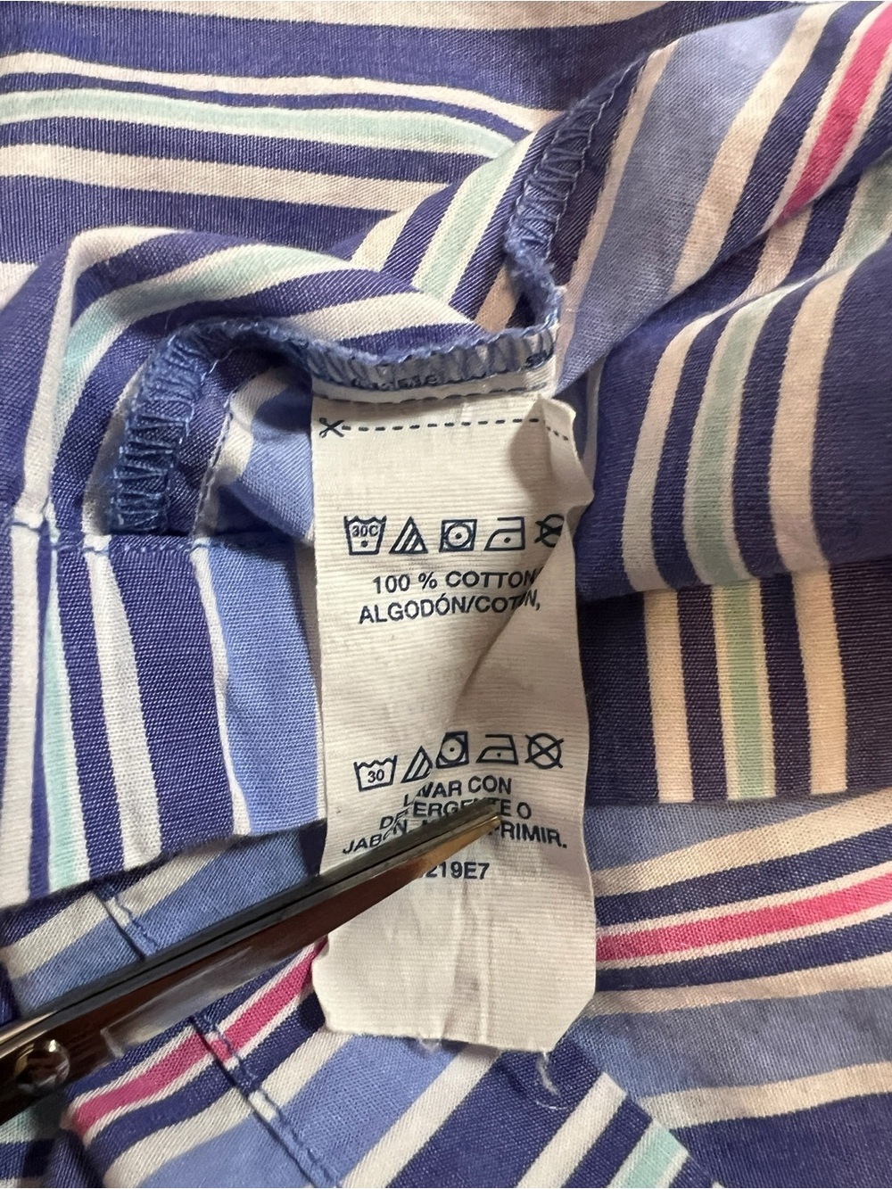 Polo Ralph Lauren Striped Cotton Pajama Set Size Medium - Picture 10 of 10